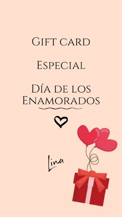 Gift Card - tienda online