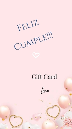 Gift Card en internet