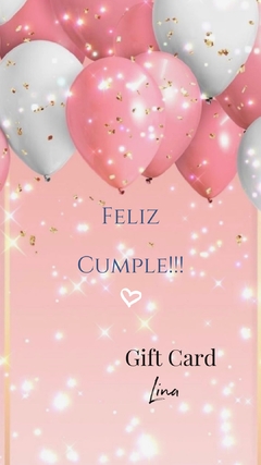 Gift Card en internet