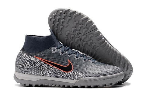 CHUTEIRA NIKE MERCURIAL SUPERFLY 6 ELITE TF VICTORYPACK CINZA