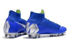 CHUTEIRA NIKE MERCURIAL SUPERFLY 6 FG ELITE ALWAYS FORWARD AZUL - Prossonal Esportes - Brilhe você também nos gramados.