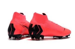 CHUTEIRA NIKE MERCURIAL SUPERFLY 6 FG ELITE ROSA E PRETO - comprar online