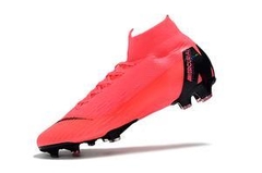 CHUTEIRA NIKE MERCURIAL SUPERFLY 6 FG ELITE ROSA E PRETO - loja online