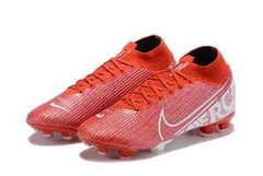 CHUTEIRA NIKE MERCURIAL SUPERFLY 7 FG ELITE VERMELHA E BRANCA - loja online