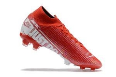 CHUTEIRA NIKE MERCURIAL SUPERFLY 7 FG ELITE VERMELHA E BRANCA - comprar online