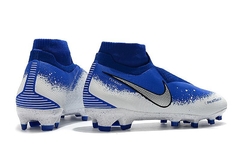 CHUTEIRA NIKE PHANTOM VISION ELITE DYNAMIC FIT FG EUPHORIA AZUL E BRANCO na internet