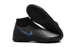 CHUTEIRA NIKE PHANTOM VISION ELITE DYNAMIC FIT TF AZUL E PRETO