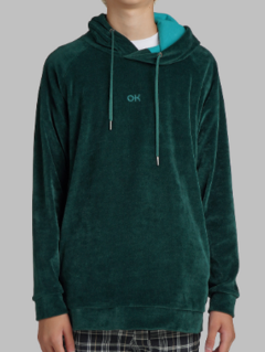 Buzo Okiwama plush Berlín Verde College talle 4 - 6 - 12 UNISEX - comprar online