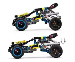 Lego Technic 42164 Buggy De Carreras Todoterreno 219 PiezaS - Pichoncitos