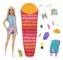 Barbie Malibu Muñeca Dia De Campamento - comprar online
