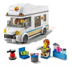 Lego® City - Autocaravana De Vacaciones (60283) Cantidad De Piezas 190 - Pichoncitos
