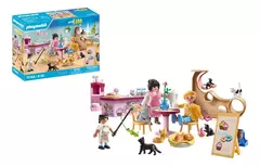 Playmobil Cafetería Para Gatos 71744 - comprar online