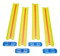 Hot Wheels Track Builder Kit De Pista Recta 90cm Mattel - comprar online