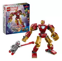 Lego Marvel Armadura Robótica De Iron Man Vs. Ultrón 76307 - comprar online