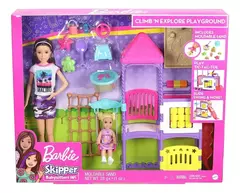 Muñeca Barbie Skipper Dia En El Parque Niñera - comprar online