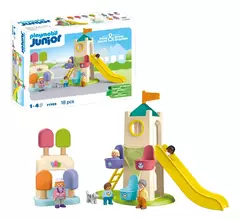 Playmobil Junior: Torre Aventura Con Heladería 71703 - comprar online