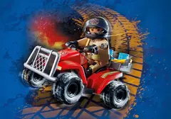Figura Armable Playmobil City Action Bomberos Speed Quad - Pichoncitos