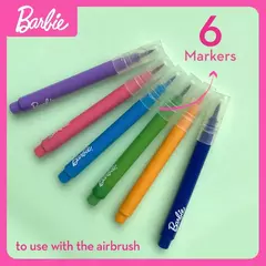 Ropa Muñeca Barbie Set Splash irbrush Studio Diseñadora Moda 25pcs - Pichoncitos