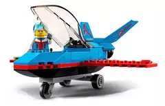 Lego City Avion Con Piloto Acrobatico 59 Pzas Bloques 60323 - Pichoncitos