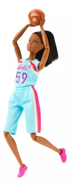 Barbie made to move Profesiones Muñeca Jugadora De Baloncesto - tienda online