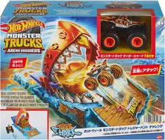 Pista De Autos Hot Wheels Monster Trucks Treasure Chomp Color Treasure Chomp Challenge - comprar online