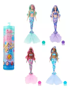 Barbie Color Reveal - Sirena 6 Sorpresas - Mattel