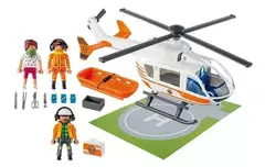 Figura Helicóptero De Rescate Playmobil 70048 38 PIEZAS en internet