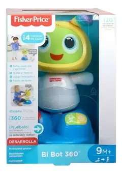 Fisher-price, Bi Bot 360° Luces y Funciones Interactivas de Baile - +9 meses - comprar online