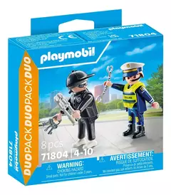 Playmobil Policía Y Ladrón 71804 - comprar online