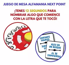 Juego De Mesa Palabras A Tiempo Alfamania Original Next Point - tienda online