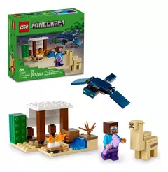 Lego Minecraft 21251 La Expedicion De Steve Al Desierto Cantidad De Piezas 75 - comprar online