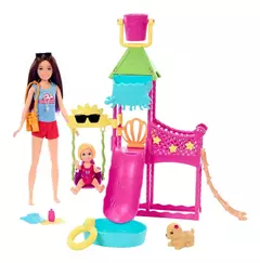 Barbie Set De Juego Skipper Parque Acuático - comprar online