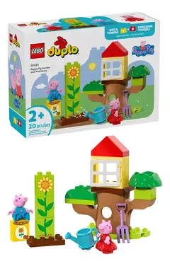 Lego® Duplo® Jardín Y Casa Del Árbol De Peppa Juguete 10431 - comprar online