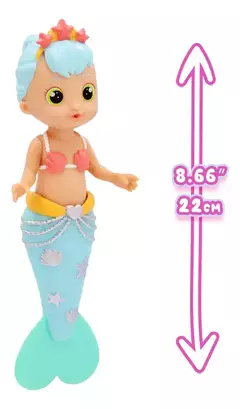 Muñeca Sirena Bailarina Bloopies - Pichoncitos