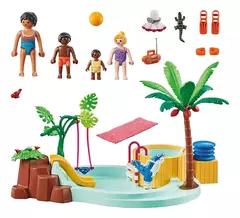 Playmobil Pileta Niños Jacuzzi +53pcs 4 Figuras 71529 Pileta Jacuzzi - Pichoncitos