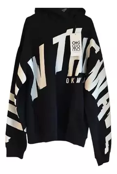 Buzo Oakland negro Okiwama Unisex Talle 10 - Pichoncitos