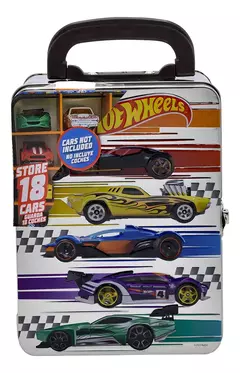 Organizador Metálico Para 18 Carros Hot Wheels Gris - comprar online