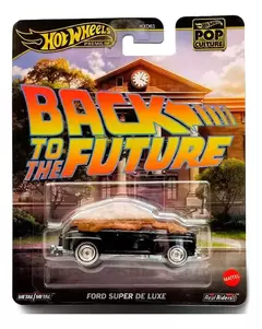 Ford Super De Luxe Volver Al Futuro Hot Wheels Premium Color Negro - comprar online