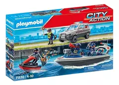 Playmobil City Action 71570 Persecución Policial En El Agua - comprar online