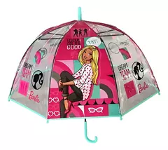 Paraguas Infantil Wabro Barbie Licencia Lluvia Automatic en internet