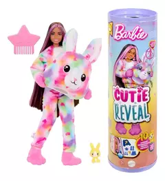 Barbie Cutie Reveal Color Wow Conejito Muñeca Y Accesorios - comprar online