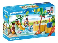 Playmobil Pileta Niños Jacuzzi +53pcs 4 Figuras 71529 Pileta Jacuzzi - comprar online