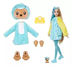 Barbie Cutie Reveal Muñeca Osito Disfrazado De Delfín - comprar online