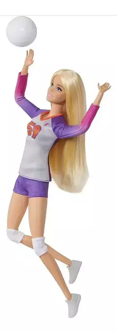 Barbie made to move Profesiones Muñeca Jugadora De Voley - Pichoncitos