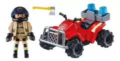Figura Armable Playmobil City Action Bomberos Speed Quad en internet