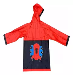 Piloto D Lluvia Infantil C/capucha Spiderman Int 20100 Wabro Color Rojo en internet