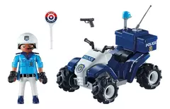 Figura Armable Playmobil City Action Policía Speed Quad 3+ Cantidad De Piezas 21 - tienda online