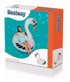Inflable Flotador Cisne Bestway Pileta 165x117cm - Pichoncitos