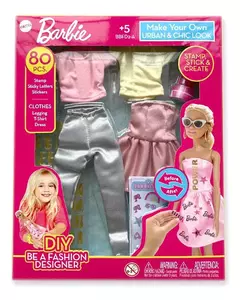 Ropa Muñeca Barbie Set Diseñadora Moda Urban & Chic +80pcs - comprar online