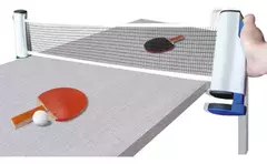 Juego De Tenis De Mesa Retráctil Y Transportable. Pl54 - Pichoncitos
